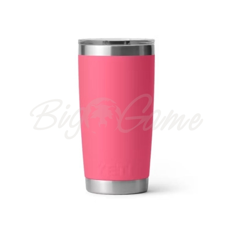Термокружка YETI Rambler Tumbler w/Magslider 591 цвет Tropical Pink фото 3