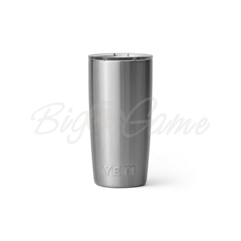 Термокружка YETI Rambler Tumbler 296 цвет Stainless Steel фото 1