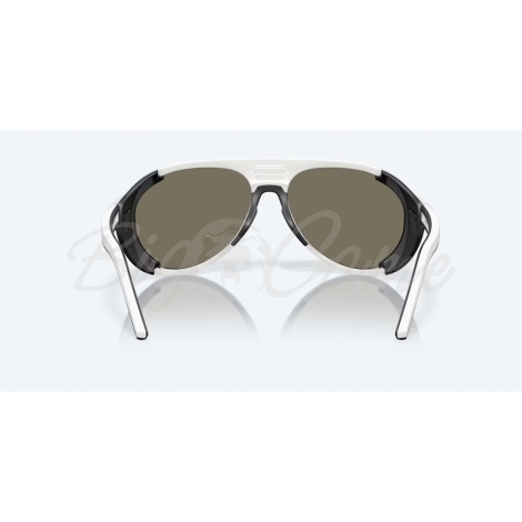 Очки поляризационные COSTA DEL MAR Grand Catalina 580G цв. Hull White цв. ст. Blue Mirror фото 3