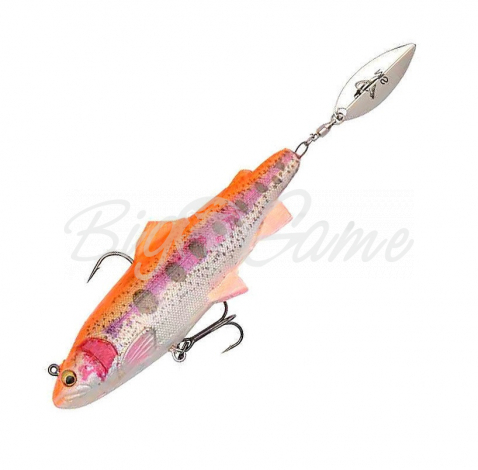 Приманка SAVAGE GEAR 4D Trout Spin Shad 11 см цв. MS 02-Golden Albino фото 1