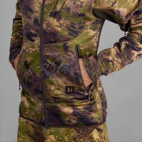 Толстовка HARKILA Deer Stalker Camo Fleece Hoodie цвет AXIS MSP Forest фото 3