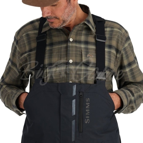Комбинезон SIMMS Challenger Insulated Bib '23 2026 цвет Black фото 4