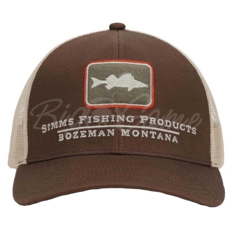 Кепка SIMMS Double Haul Icon Trucker цвет Kona фото 1