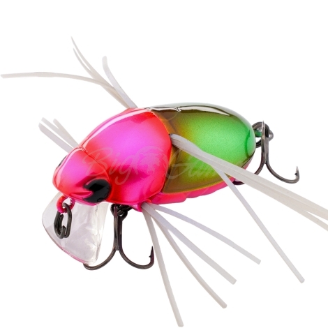 Воблер JACKALL Chubby Bug 35 цв. uv green ground beetle фото 1