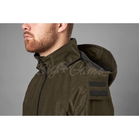 Куртка-Анорак SEELAND Avail Smock цвет Pine green melange фото 7