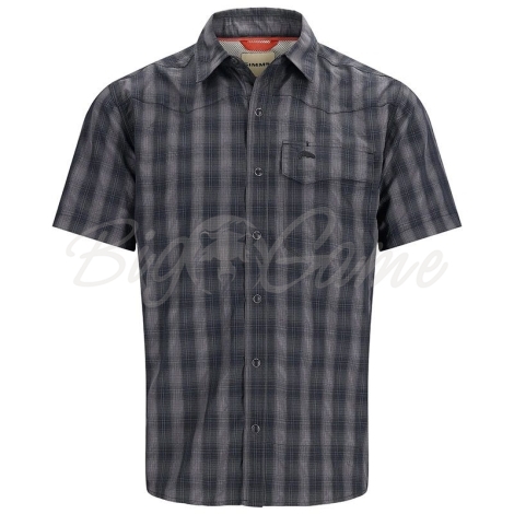 Рубашка SIMMS Big Sky SS Shirt цвет Black фото 1