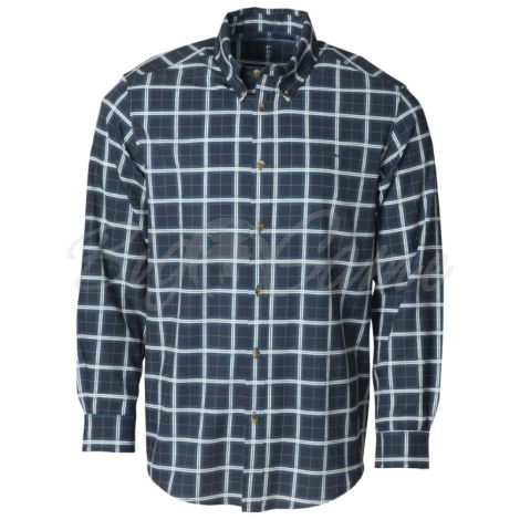 Рубашка BANDED Hustle Performance Shirt цвет Dark Denim Plaid фото 1