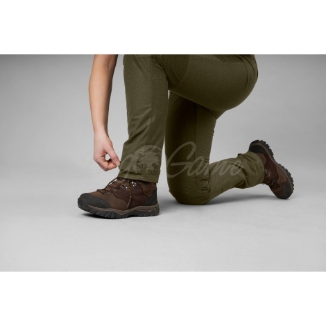 Брюки SEELAND Avail Woman Trousers цвет Pine green melange фото 2