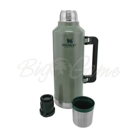 Термос STANLEY Classic 2,3 л цвет тёмно-зеленый фото 4