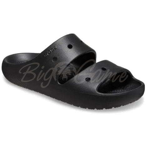 Шлепанцы CROCS Classic Sandal v2 цвет черный фото 6