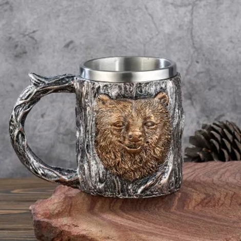 Кружка RORO с медведем YM-11934 430 мл фото 1