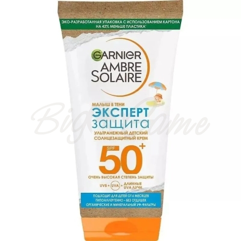 Крем солнцезащитный GARNIER Малыш в тени SPF50+ 50 мл фото 1