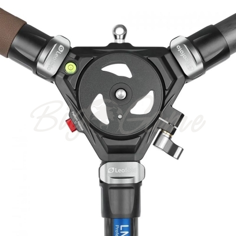 Сошка-трость LEOFOTO трипод LN-404C Carbon,Адаптер-чаша BA-75L,База платформы YB-75LC Long фото 4