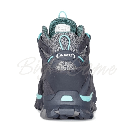 Ботинки треккинговые AKU WS Alterra Lite Mid GTX цвет Anthracite / Light Blue фото 4