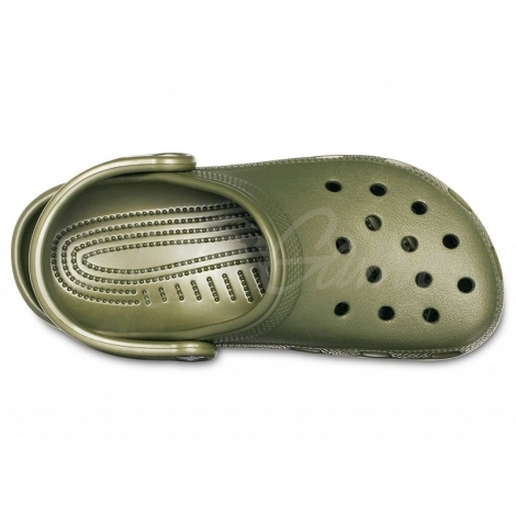 Сабо CROCS Classic цвет Хаки фото 3