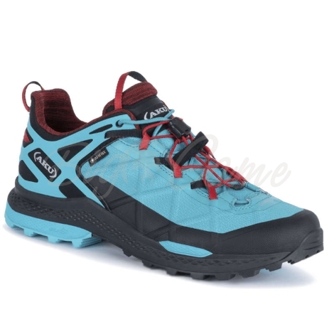 Кроссовки треккинговые AKU Rocket DFS GTX цвет Black / Turquoise фото 1