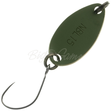 Блесна колеблющаяся JACKALL TIMON Nibble 1,5 г цв. o&b/olive фото 2