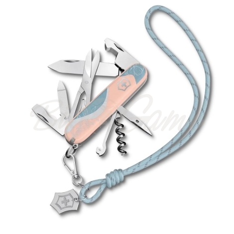 Швейцарский нож VICTORINOX Companion Paris Style 16 функций цв. Розовый (в подарочной уп.) фото 1