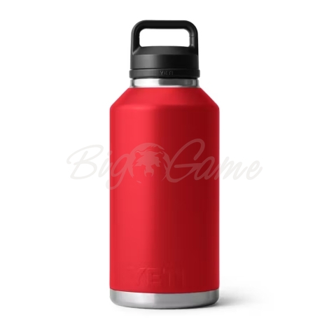 Термос YETI Rambler Bottle Chug Cap 1900 цвет Rescue Red фото 2