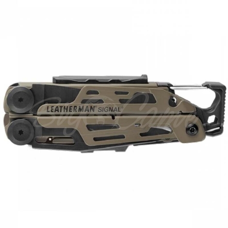 Мультитул LEATHERMAN  Signal Black Coyote Tan Чехол: Нейлон Black L фото 7