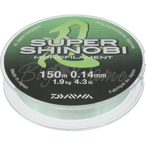 Леска DAIWA Super Shinobi 150 м 0,14 мм фото 1