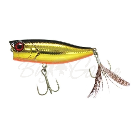 Воблер JACKALL Chubby Popper 42 мм цв. hl gold & black фото 1