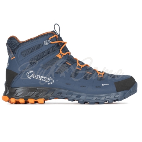 Ботинки треккинговые AKU Selvatica Mid GTX цвет Blue / Orange фото 5