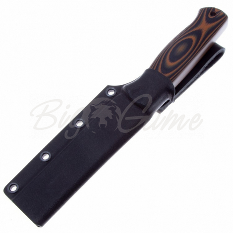 Нож OWL KNIFE Otus сталь S90V рукоять G10 черно-оранжевая фото 2