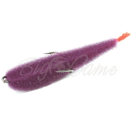 Поролоновая рыбка LEX Zander Fish 5,5 P (фиолетовое тело / красный хвост) фото 1