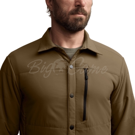 Рубашка SITKA Ambient 100 Shirt Jacket цвет Coyote фото 6