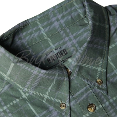 Рубашка BANDED Hustle Performance Shirt цвет Forest Plaid фото 3