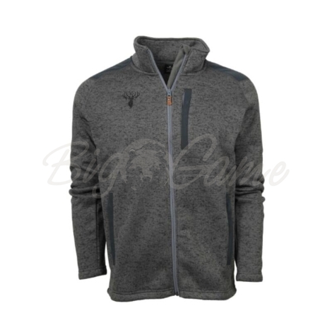 Толстовка KING'S Lifestyle Full-Zip Sweater цвет Charcoal фото 1