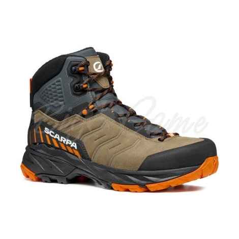 Ботинки SCARPA Rush Trk GTX цвет Desert / Mango фото 1