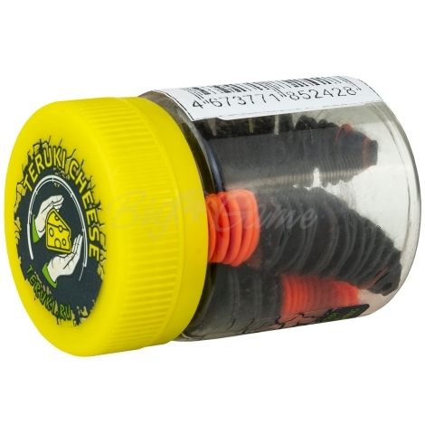 Слаг TERUKI Costa 6,5 см (6 шт.) зап. сыр цв. Black/Orange фото 2 Слаг TERUKI Costa 6,5 см (6 шт.) зап. сыр цв. Black/Orange фото 2