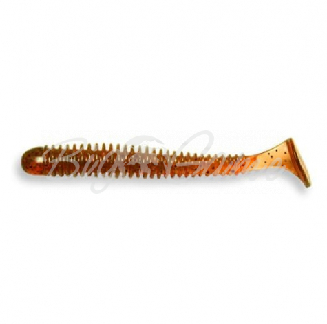 Виброхвост CRAZY FISH Vibro worm 2" (8 шт.) зап. кальмар код цв. 10 фото 1