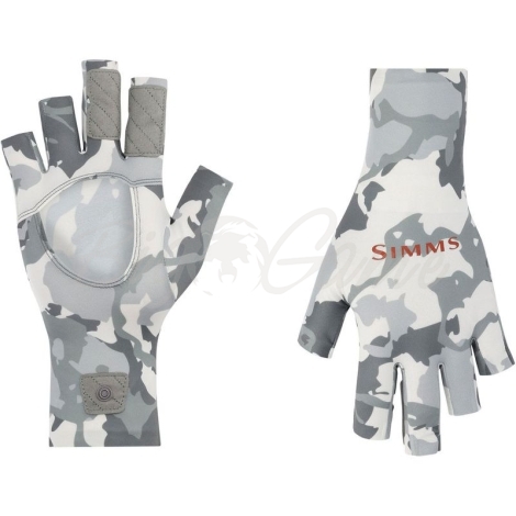 Перчатки SIMMS Solarflex Sunglove цвет Cinder фото 1