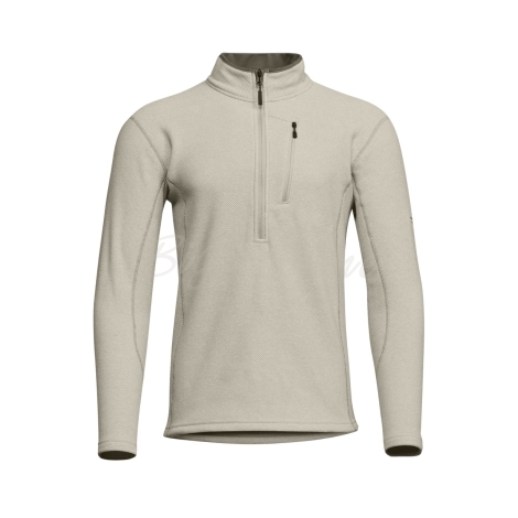 Толстовка SITKA Snowcrest Half-Zip Fleece Pullover цвет Oak Heather фото 1