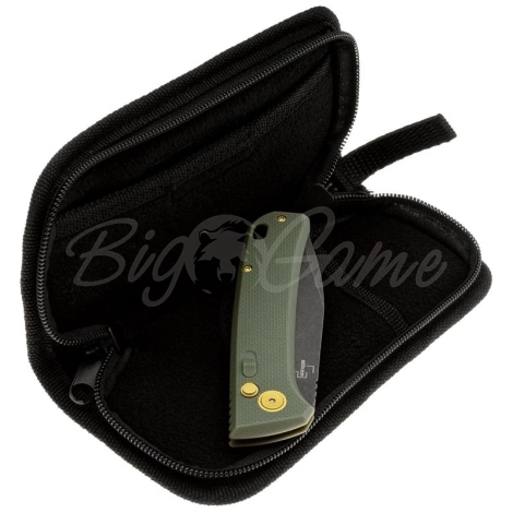 Нож складной полуавтоматический BOKER FRND OD сталь D2 рукоять Grivory цв. Зеленый фото 4