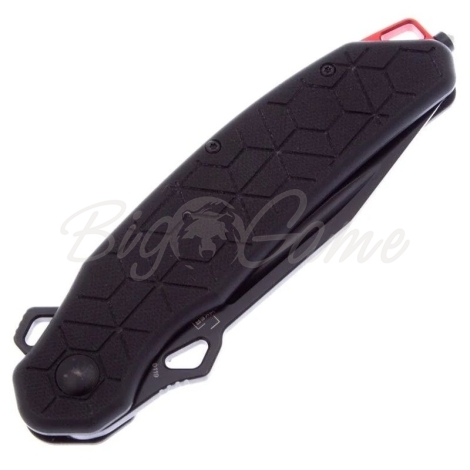 Нож складной полуавтоматический BOKER Yokai сталь D2 рукоять стеклотекстолит G10 цв. Черный фото 3