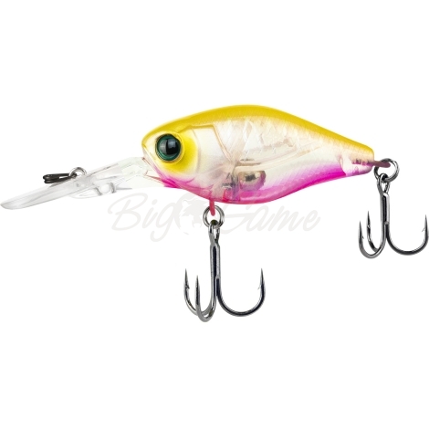 Воблер JACKALL Diving Chubby 41 мм цв. clear chartreuse tiger фото 1