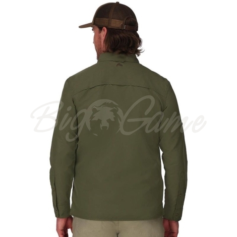 Рубашка SIMMS Guide Fishing Shirt цвет Loden фото 4