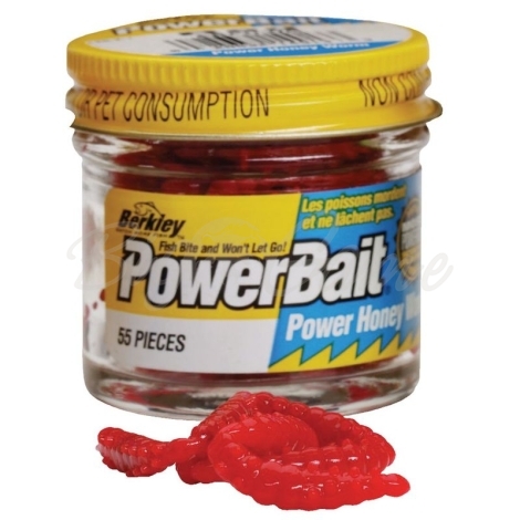 Мотыль BERKLEY PowerBait Power Blood Worm (150 шт.) фото 1