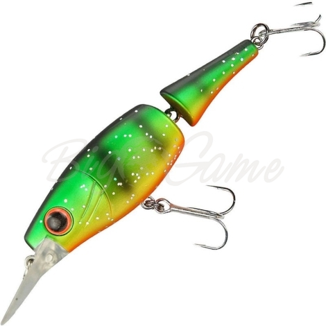 Воблер SPRO Pike Fighter Jointed Minnow 80F цв. Fire Tigerflash фото 1