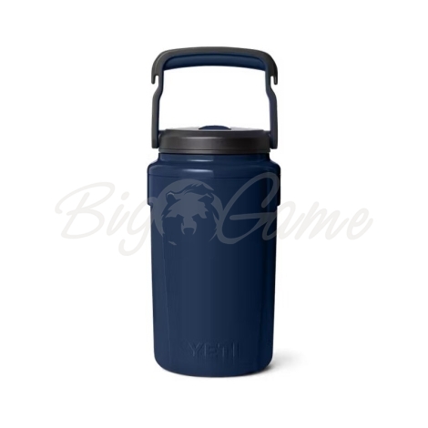 Термос YETI Silo Jug Chug Cap 1892 цвет Navy фото 4