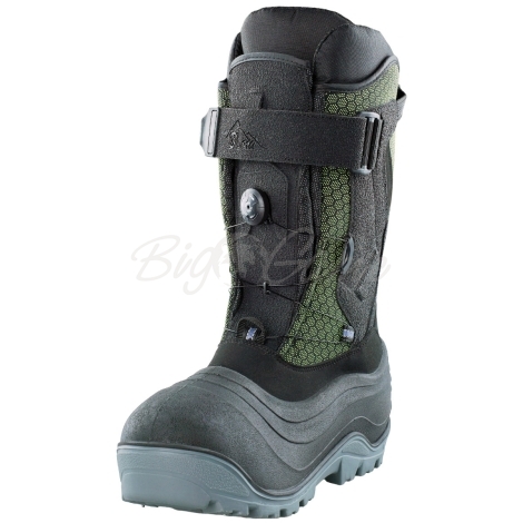 Сапоги GUЧА А-217 цвет черный / зеленый фото 5