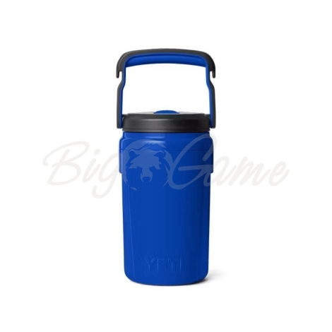 Термос YETI Silo Jug Straw Cap 1183 цвет royal blue фото 4