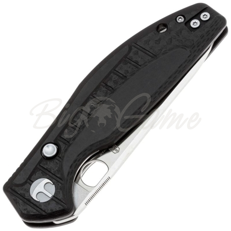 Нож складной полуавтоматический BESTECH Angry Owl сталь D2 рукоять Стеклотекстолит G10 цв. Черный фото 2