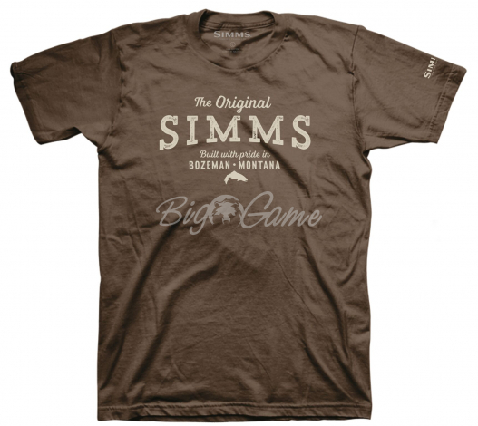 Футболка SIMMS The Original T-Shirt цвет Brown фото 1