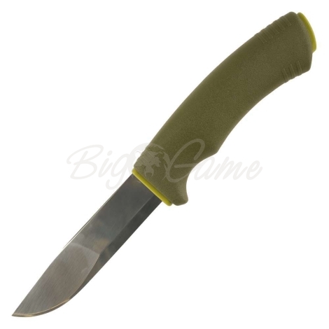 Нож MORAKNIV Bushcraft Forest сталь Sandvik 12C27 цв. Зеленый фото 6