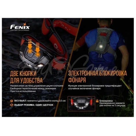 Фонарь налобный FENIX HL18R-T (Cree XP-G3 S3, EVERLIGHT 2835) цвет красный фото 18